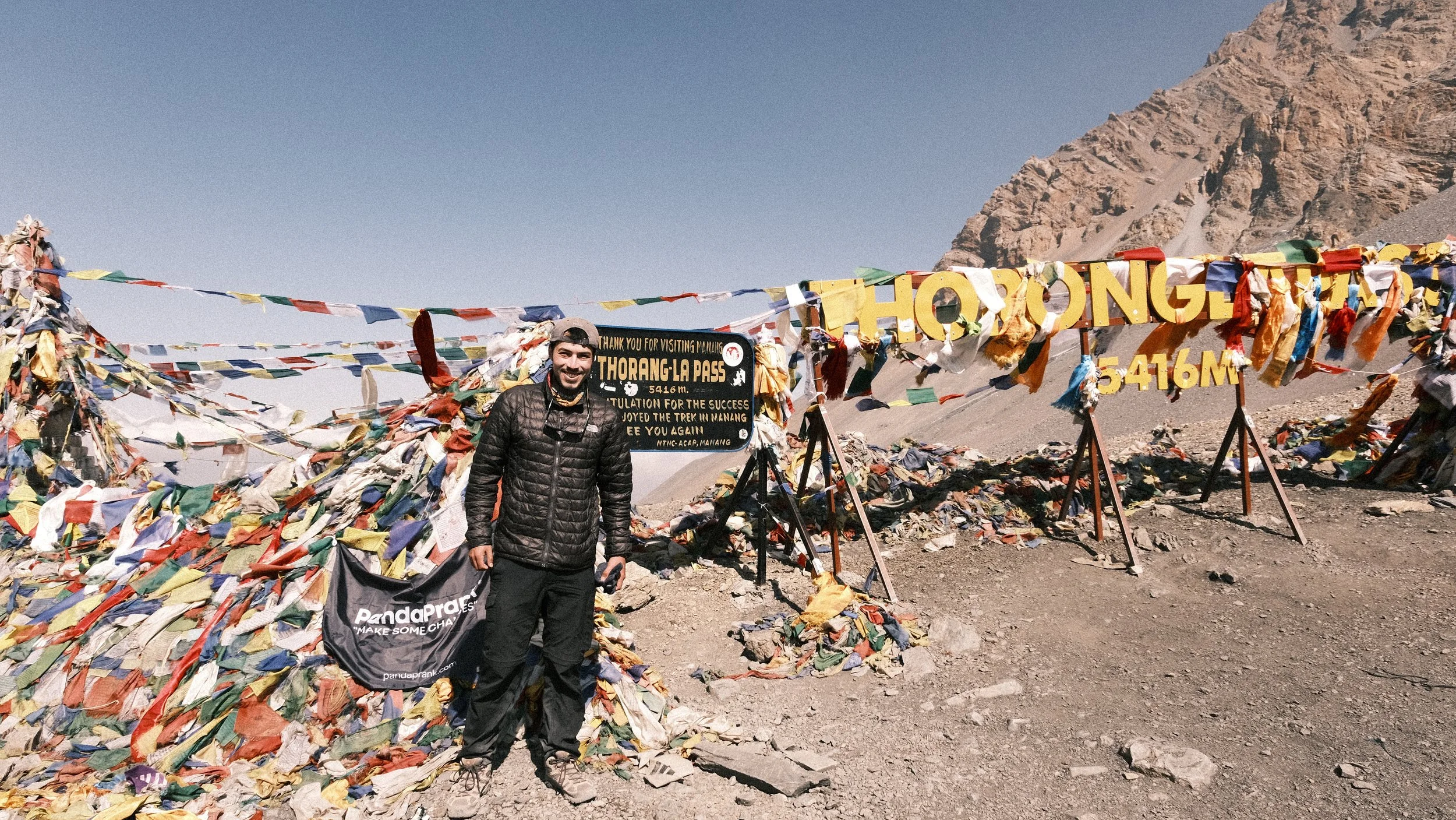 Persona foto en el Thorong La Pass