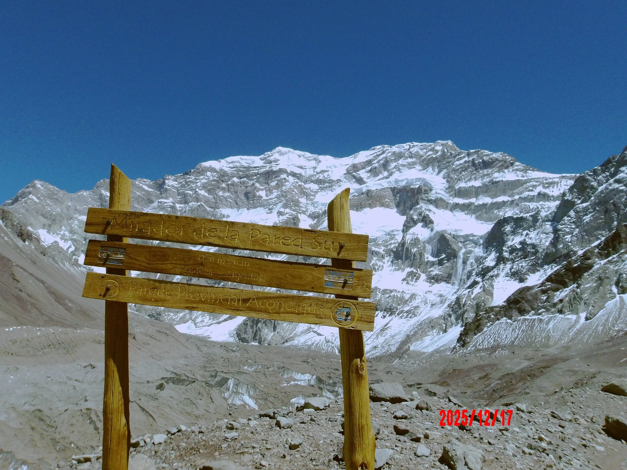 Foto del Aconcagua.