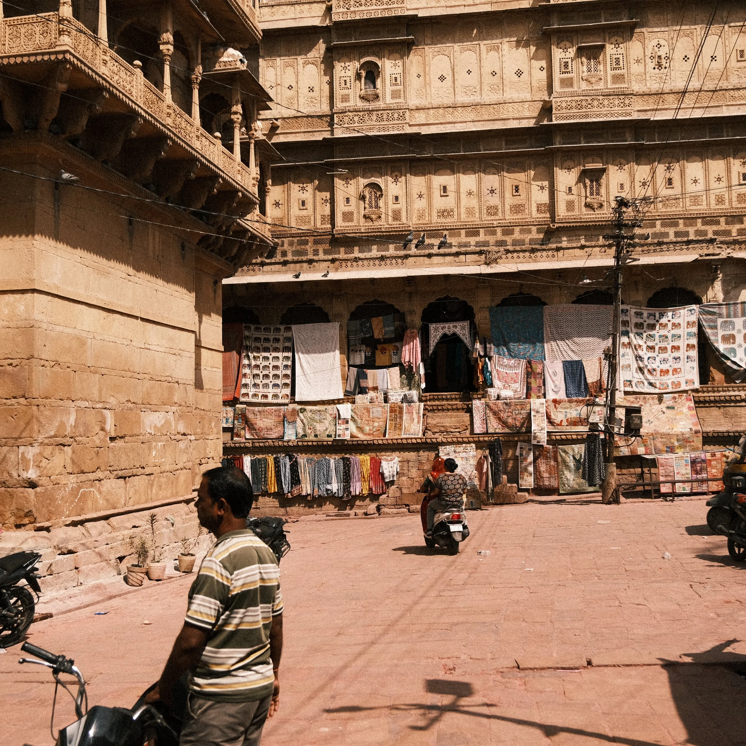 Parte interna del Fuerte de Jaisalmer