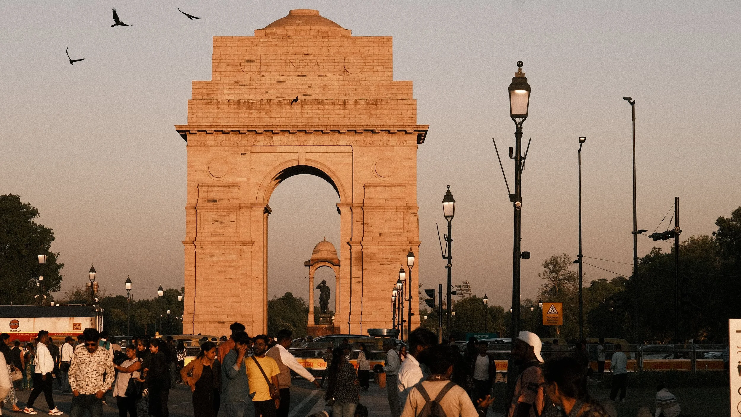 Puerta de la India en Delhi