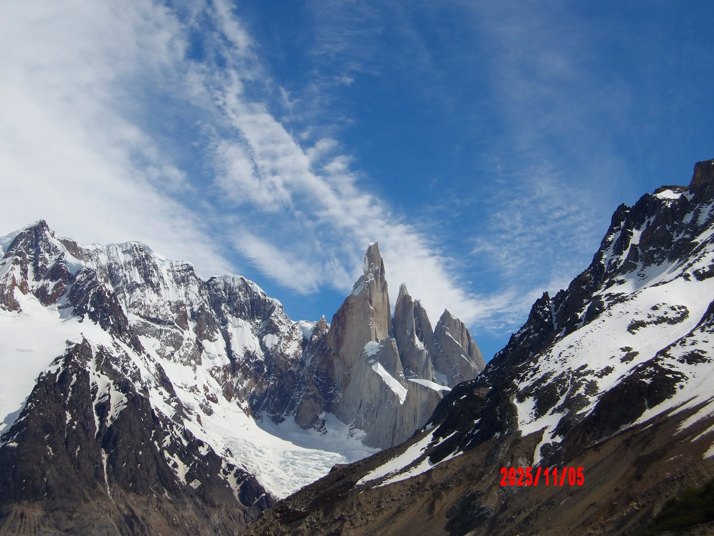 Cerro Torre en el trek a Laguna Torre