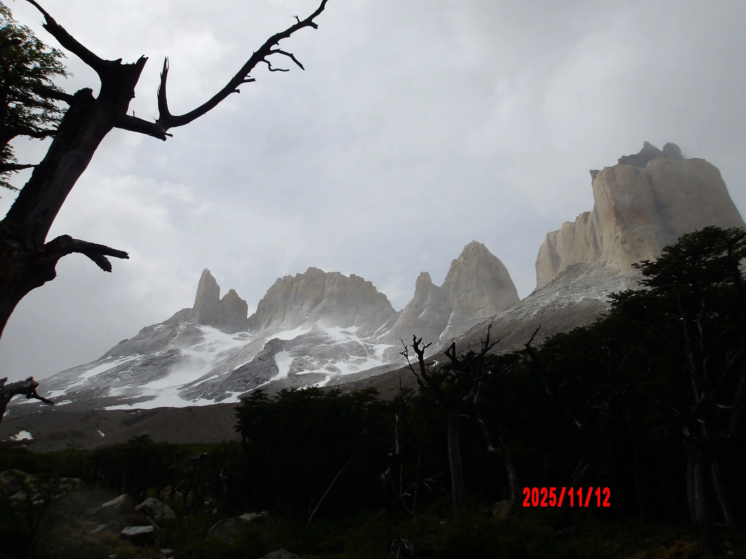 Torres del Paine desde el Mirador Britanico