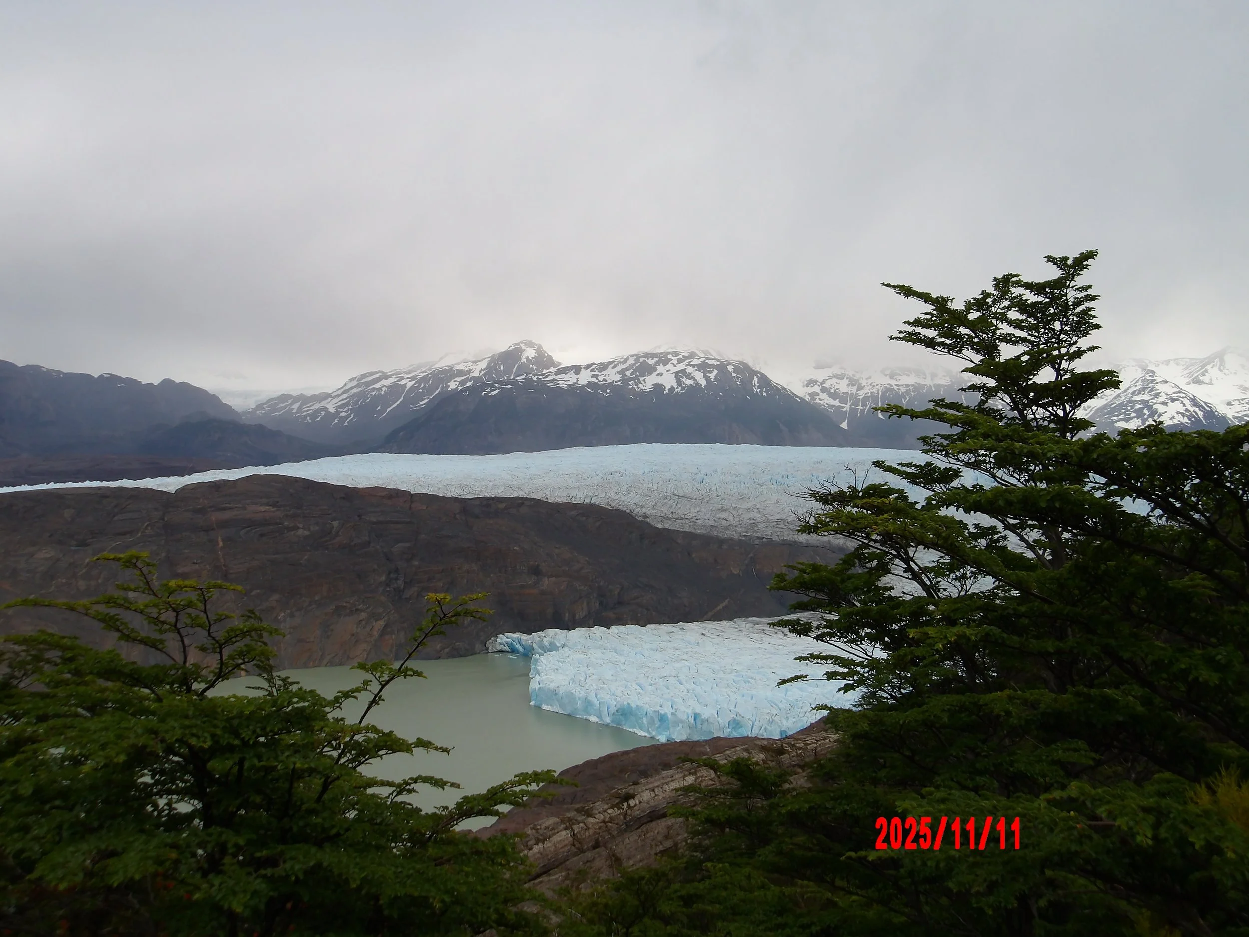Glaciar Grey en Torres del Paine, Patagonia, Chile.