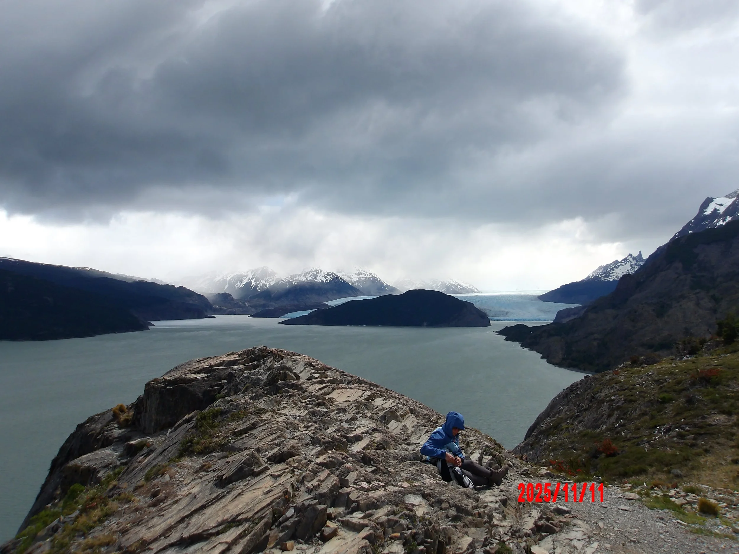 Lago Grey en Torres del Paine, Patagonia, Chile.