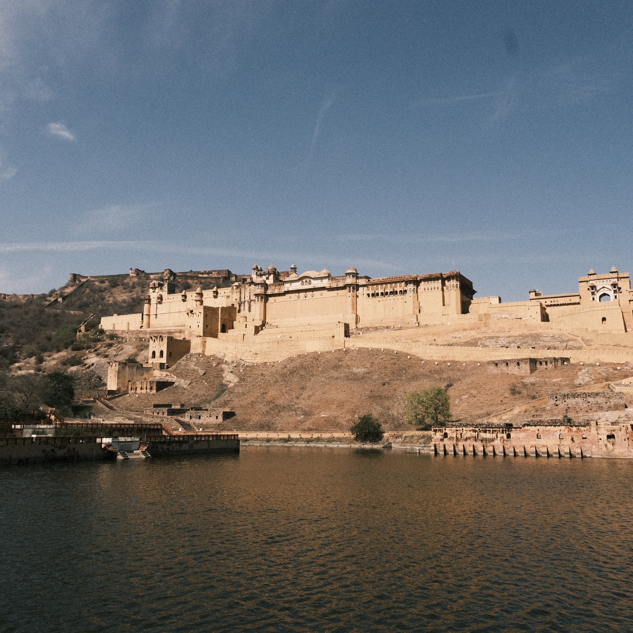 Foto del Fuerte Amber en Jaipur.