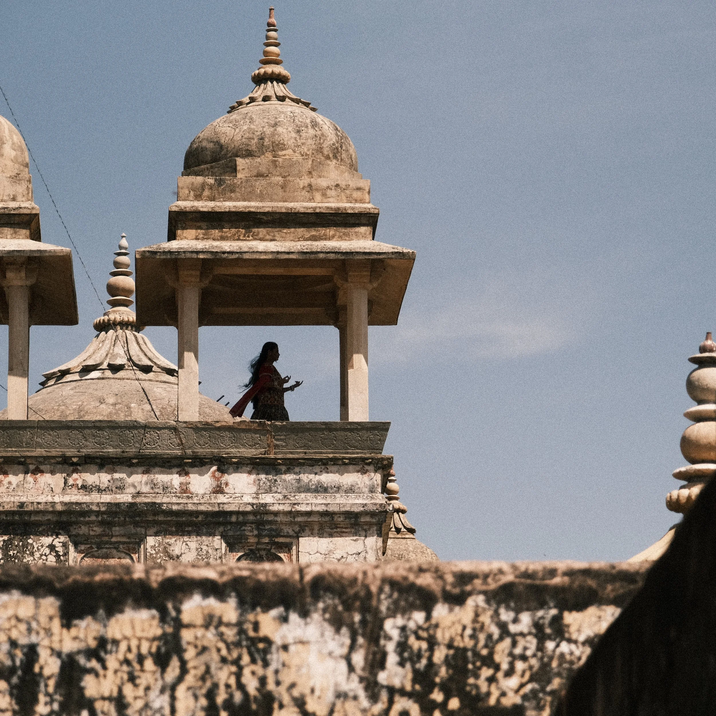 Foto del Fuerte Amber en Jaipur.