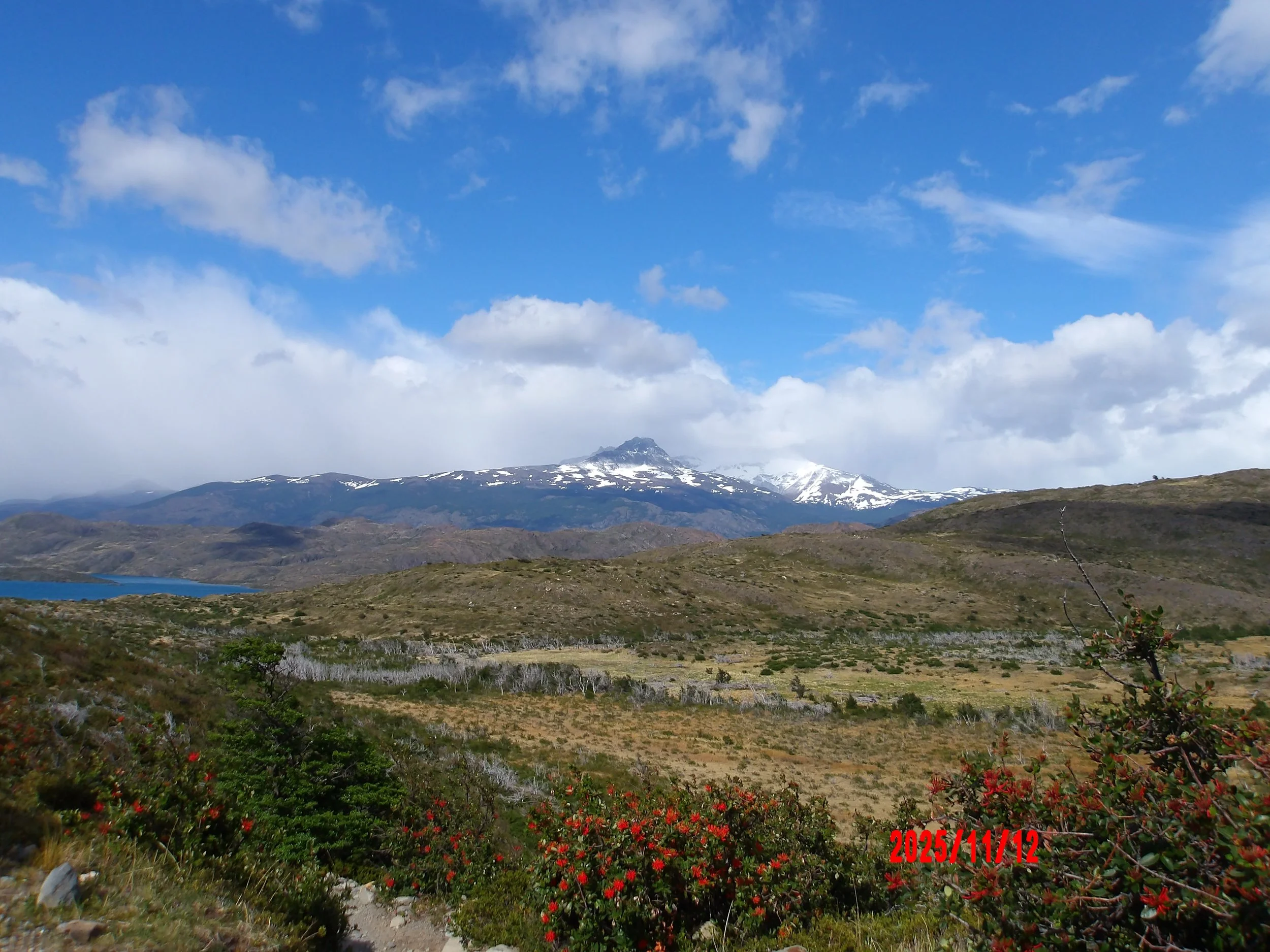 Sendero del Trek W en Torres del Paine, Patagonia, Chile.