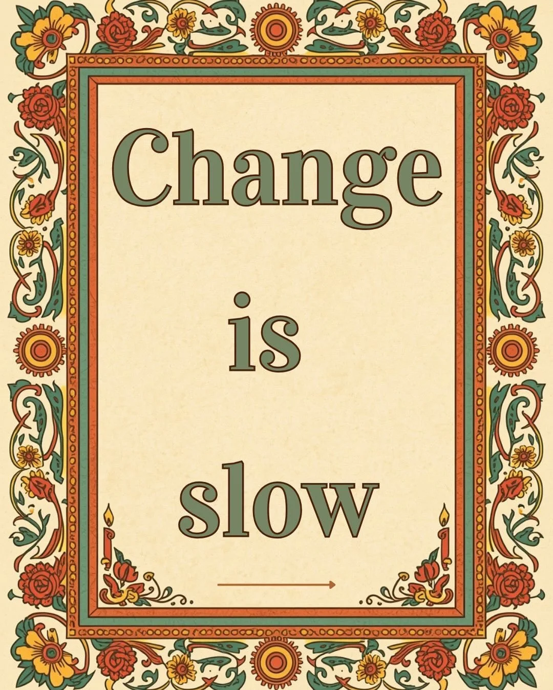 Growth isn&rsquo;t a switch you flip. It&rsquo;s a muscle you keep using. Some days you remember with ease. Some days, you catch yourself mid-slip, and both count. What matters isn&rsquo;t the misstep. It&rsquo;s the willingness to re-enter the pract