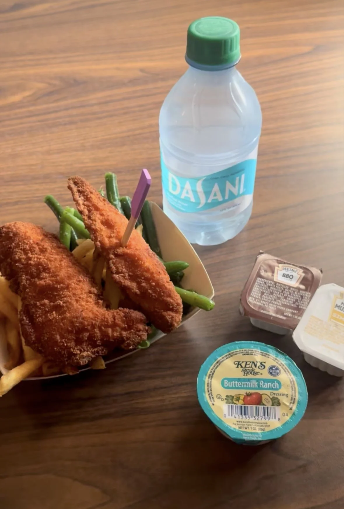 gluten free chicken tenders at Columbia Harbour House Disney
