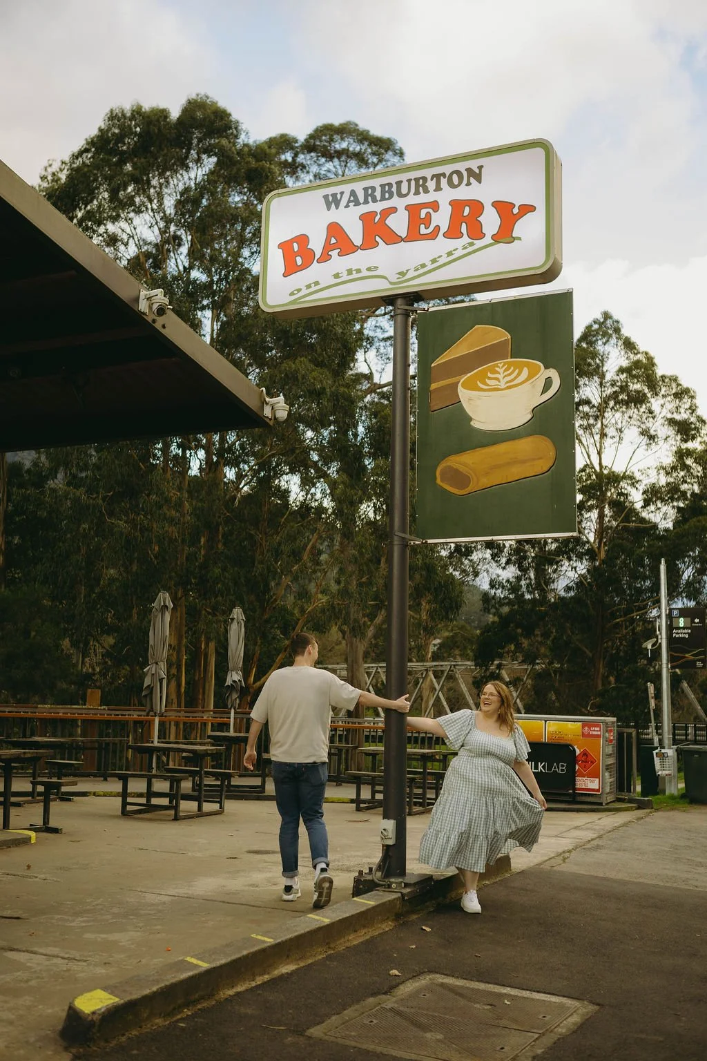 Warburton Engagement Session, Autumn Couple Photos by the Yarra River, Melbourne