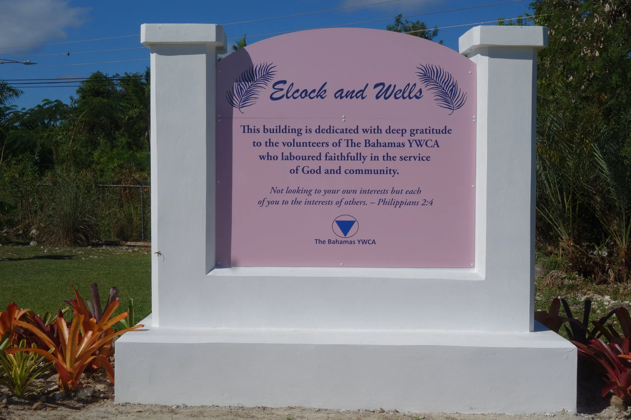 The Dedication of Elcock and Wells