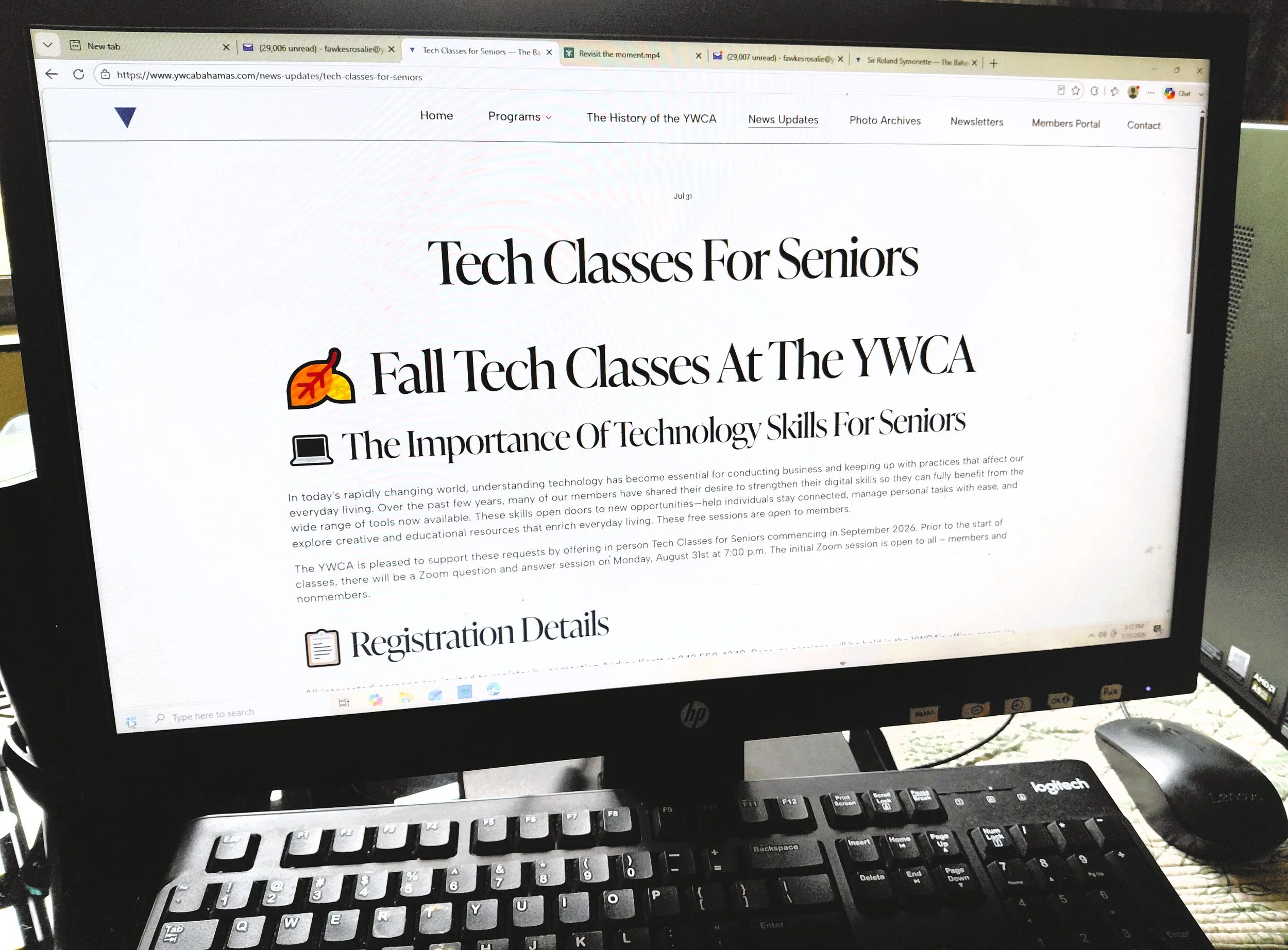 Tech Classes for Seniors
