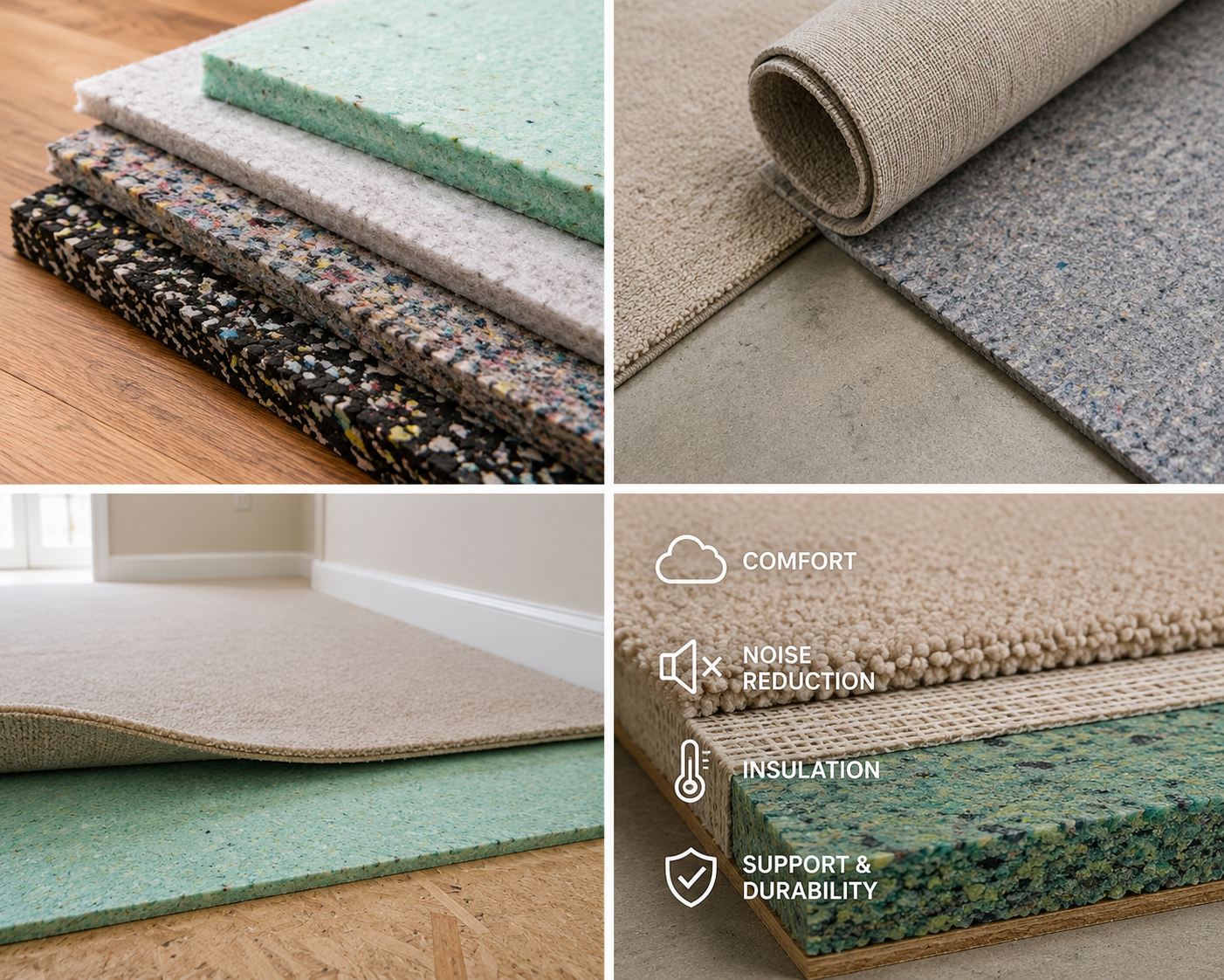 Why Carpet Underlay Matters: Comfort, Wear, Noise and Fitting Advice