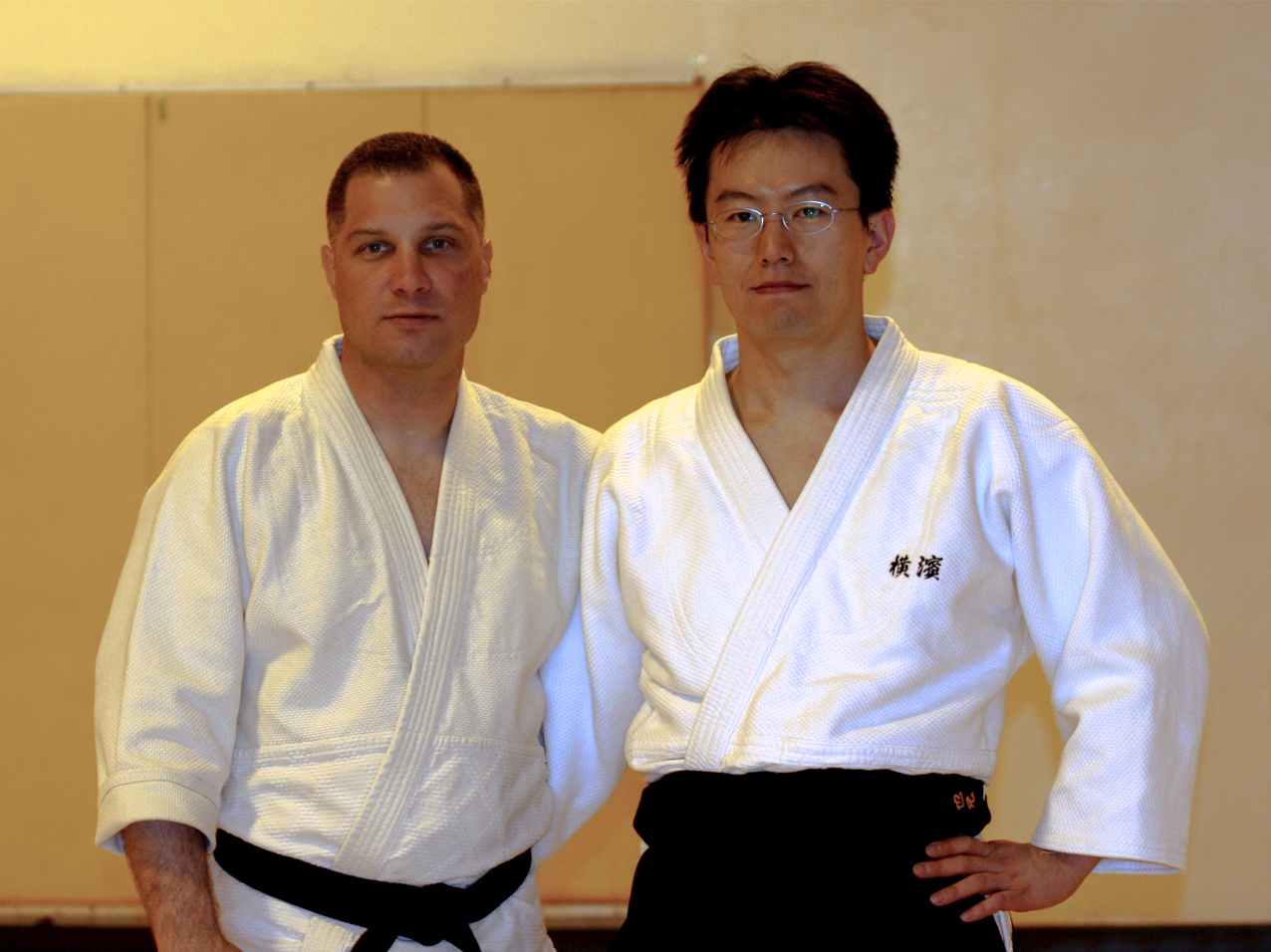Ted Howell with Yokohama Sensei