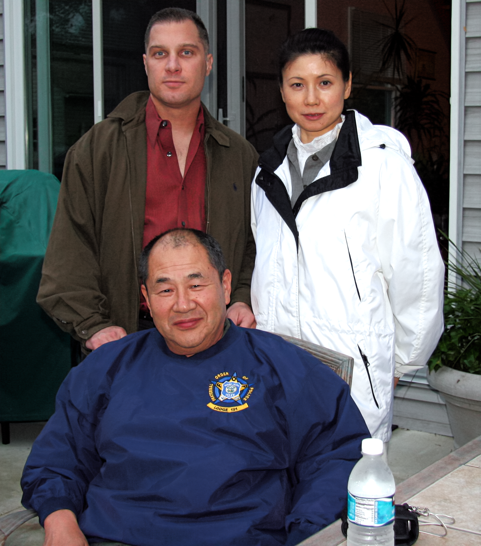 Ted Howell with Kondo Katsuyuki Sensei and Hasegawa Sumie Sensei 2005
