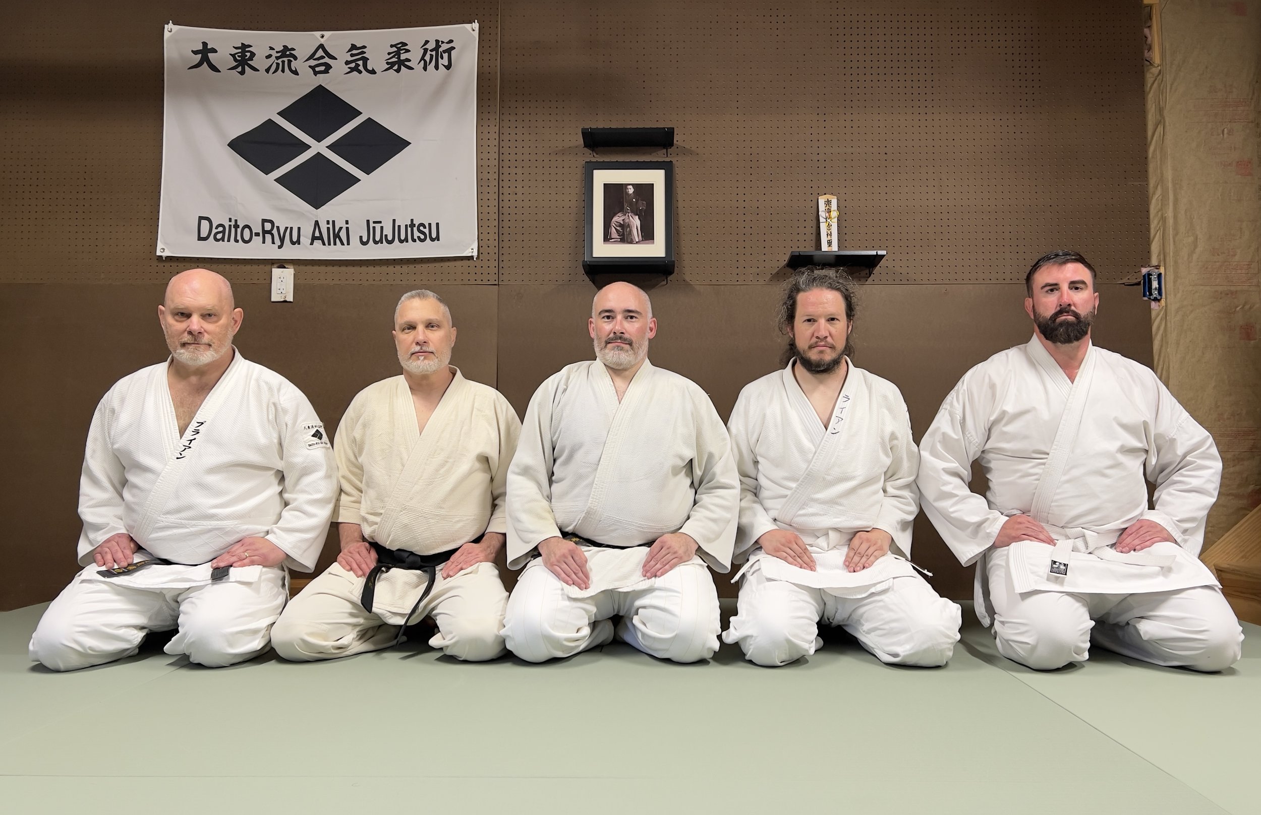 Ted Howell at the Daito-ryu Ryuzukan Branch 2025