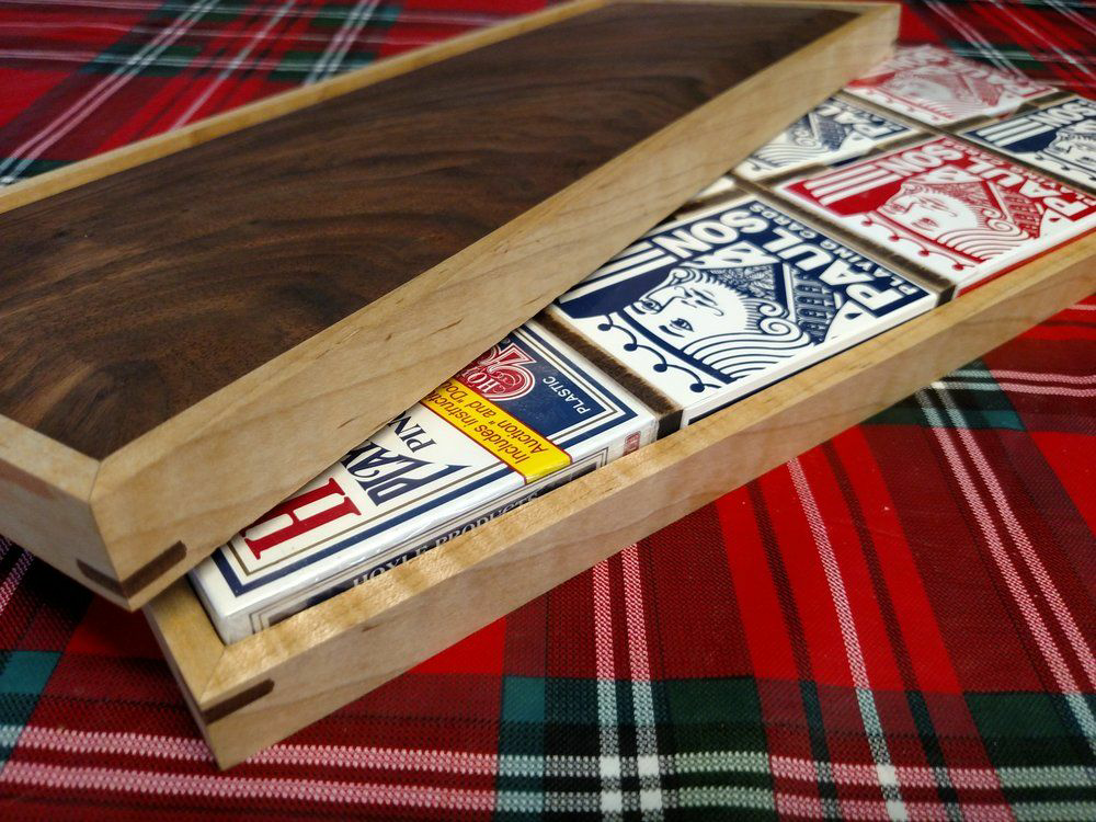 Raised Panel Card Box