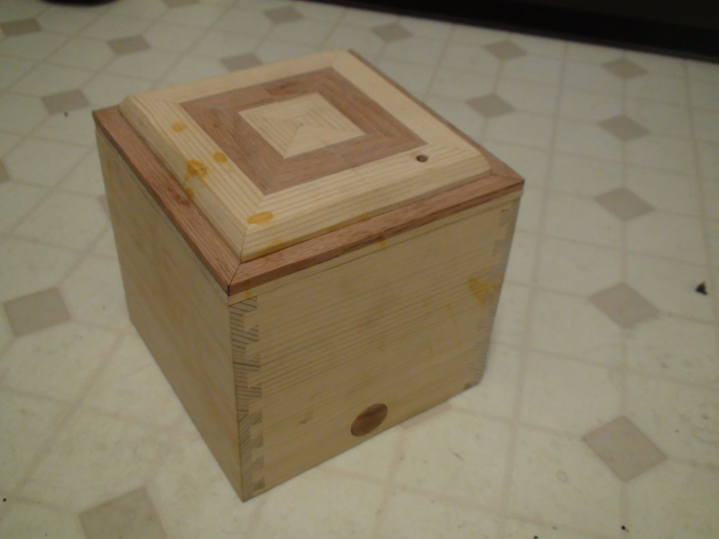 Puzzle lock box