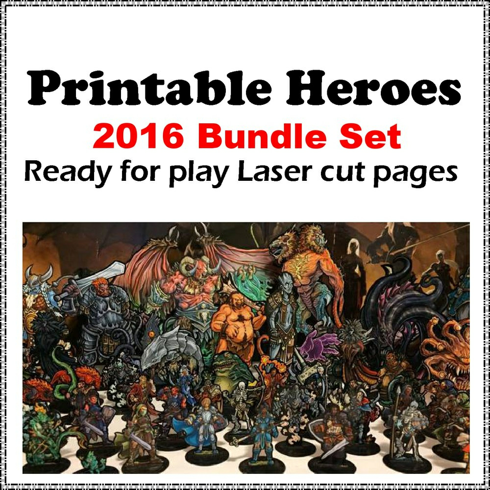 Printed Mini Figures