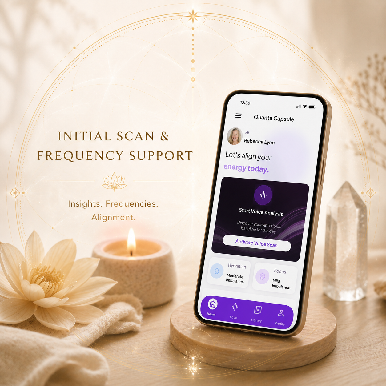 Initial Scan & Frequency Support