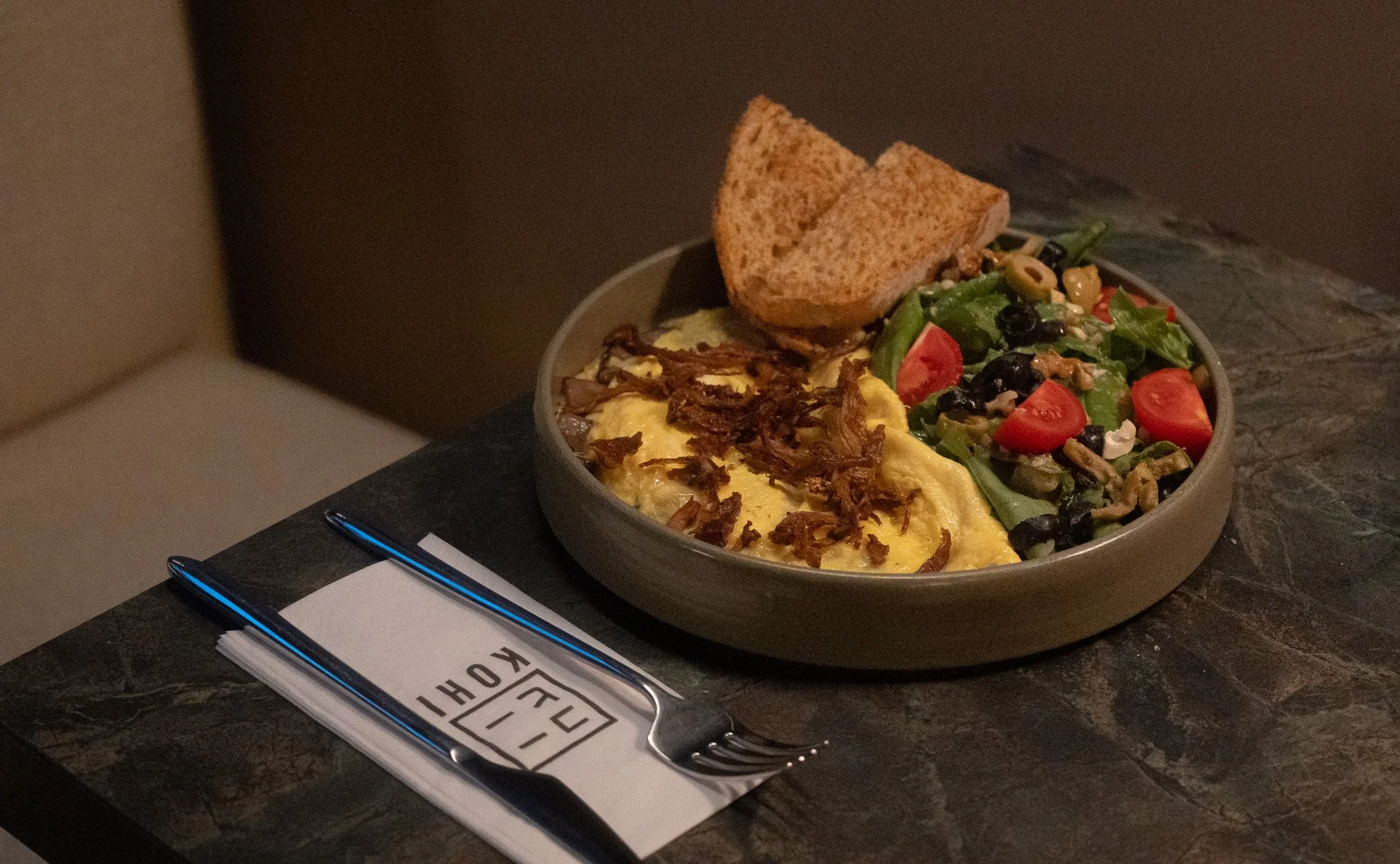 Mushroom Omelette