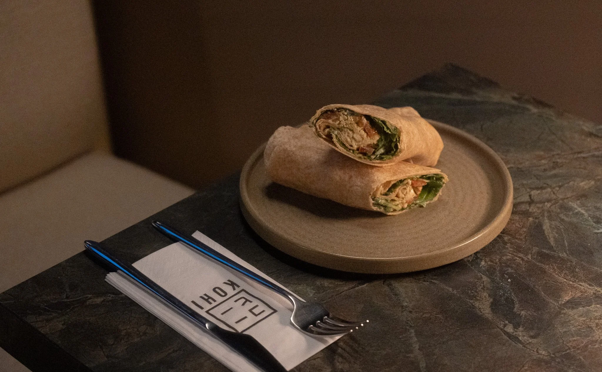 Pesto Chicken Wrap