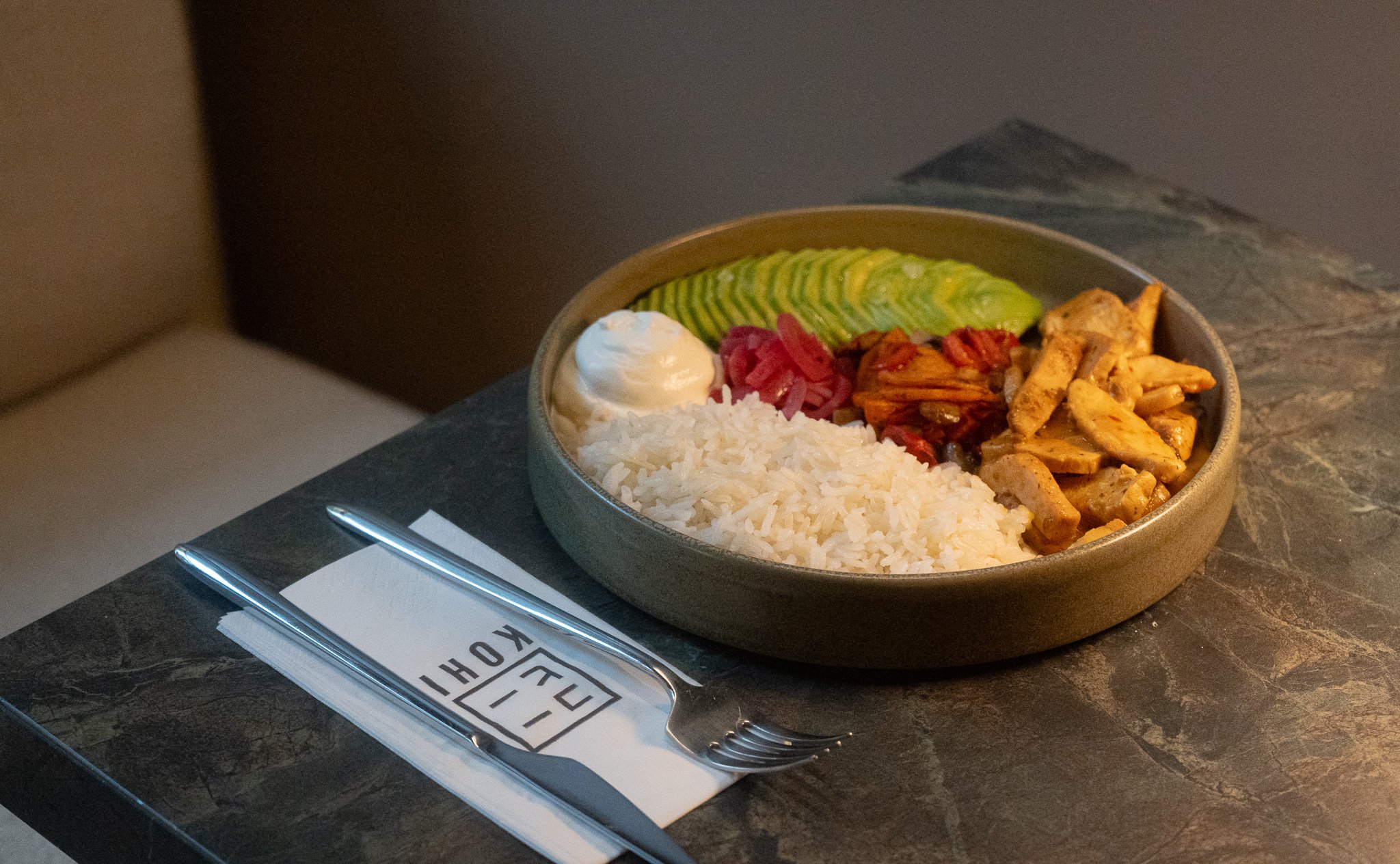 Peanut Chicken Bowl