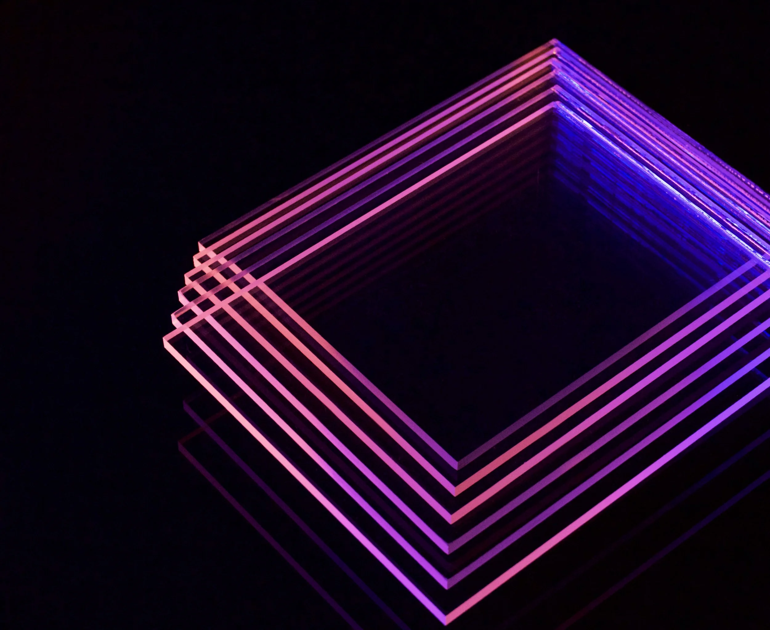 Fuchsia and Violet Portal