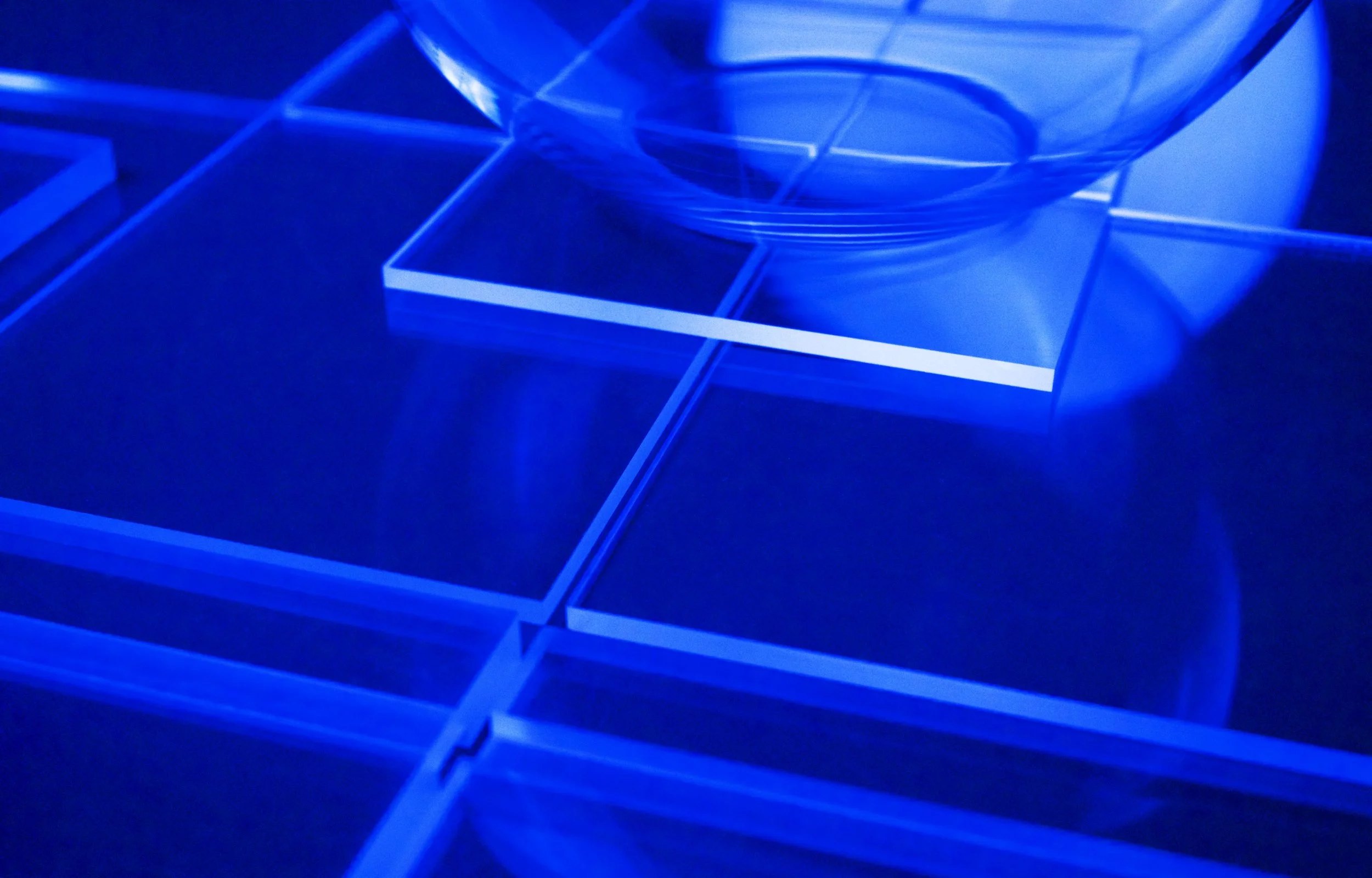 Clear Dwarf on Blue Plane