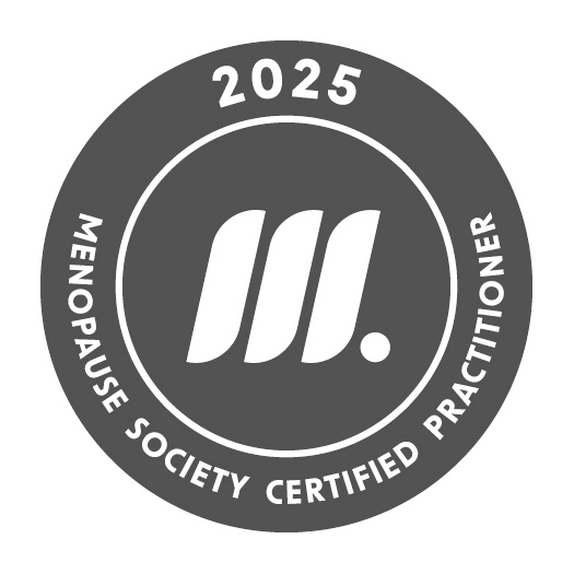 2025 Menopause Society Certified Practitioner badge