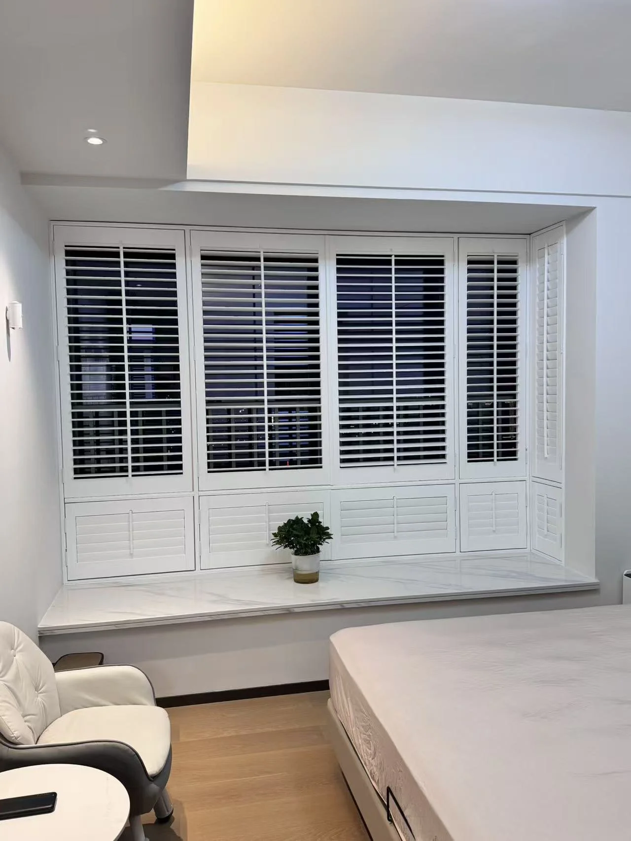 Plantation Shutters in PVC or Timber