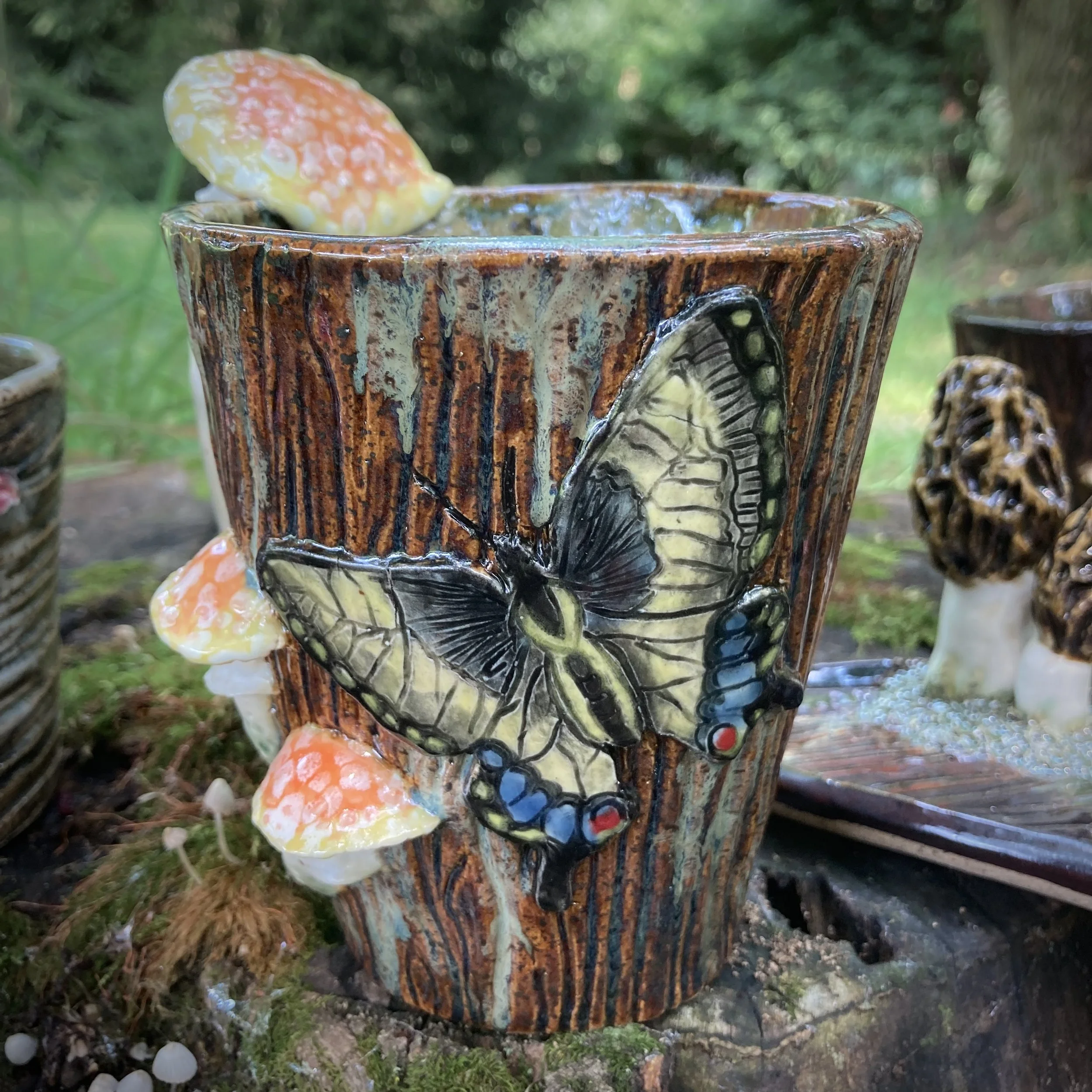 Amanita Swallowtail Vessel, Summer 2024