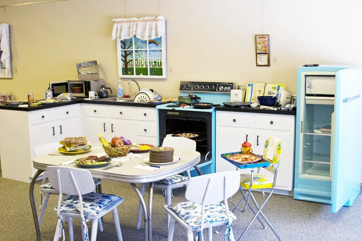 The Kitchen, Food For Thought Series, Mixed media installation, 2011