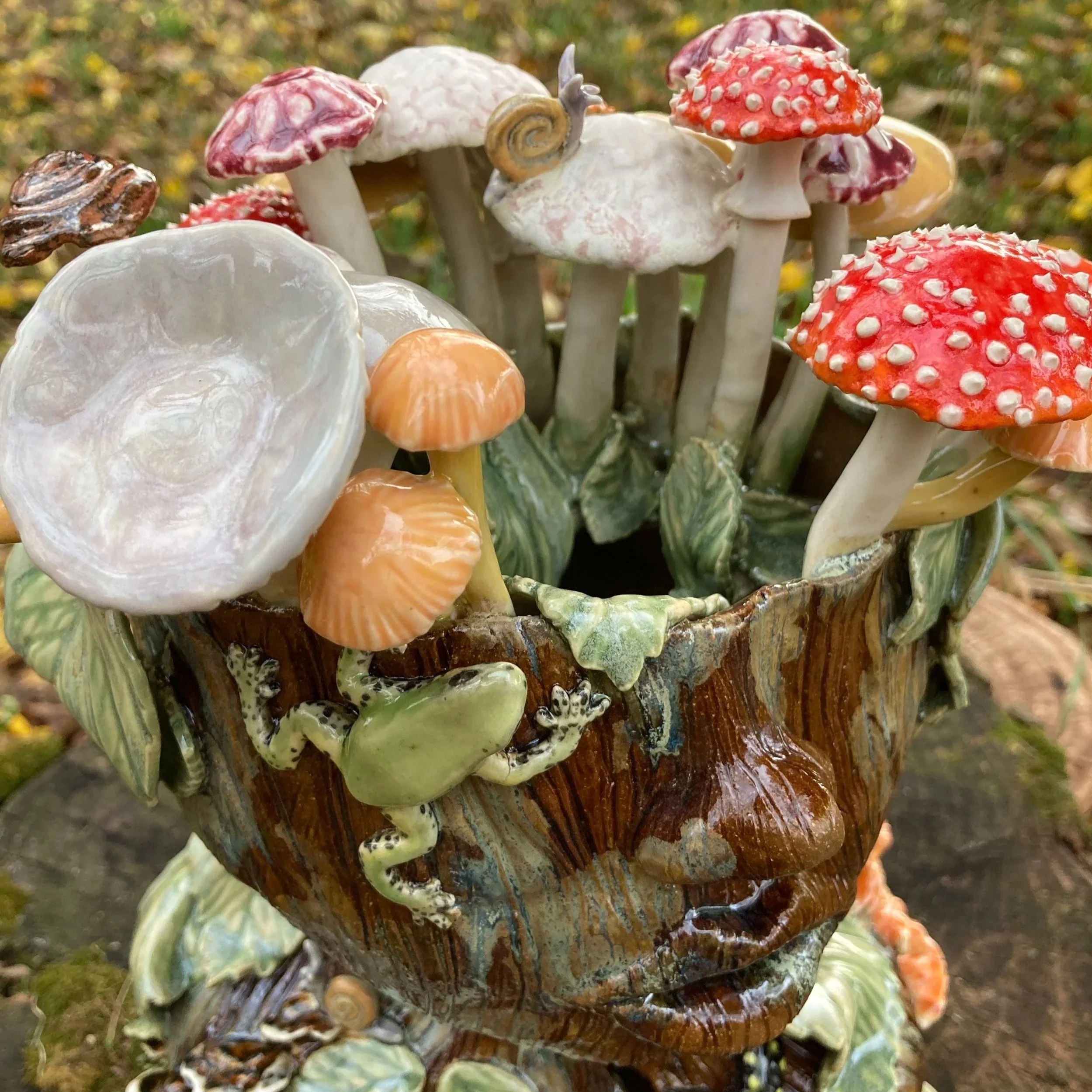 She Dreams of Mycelium, Detail III