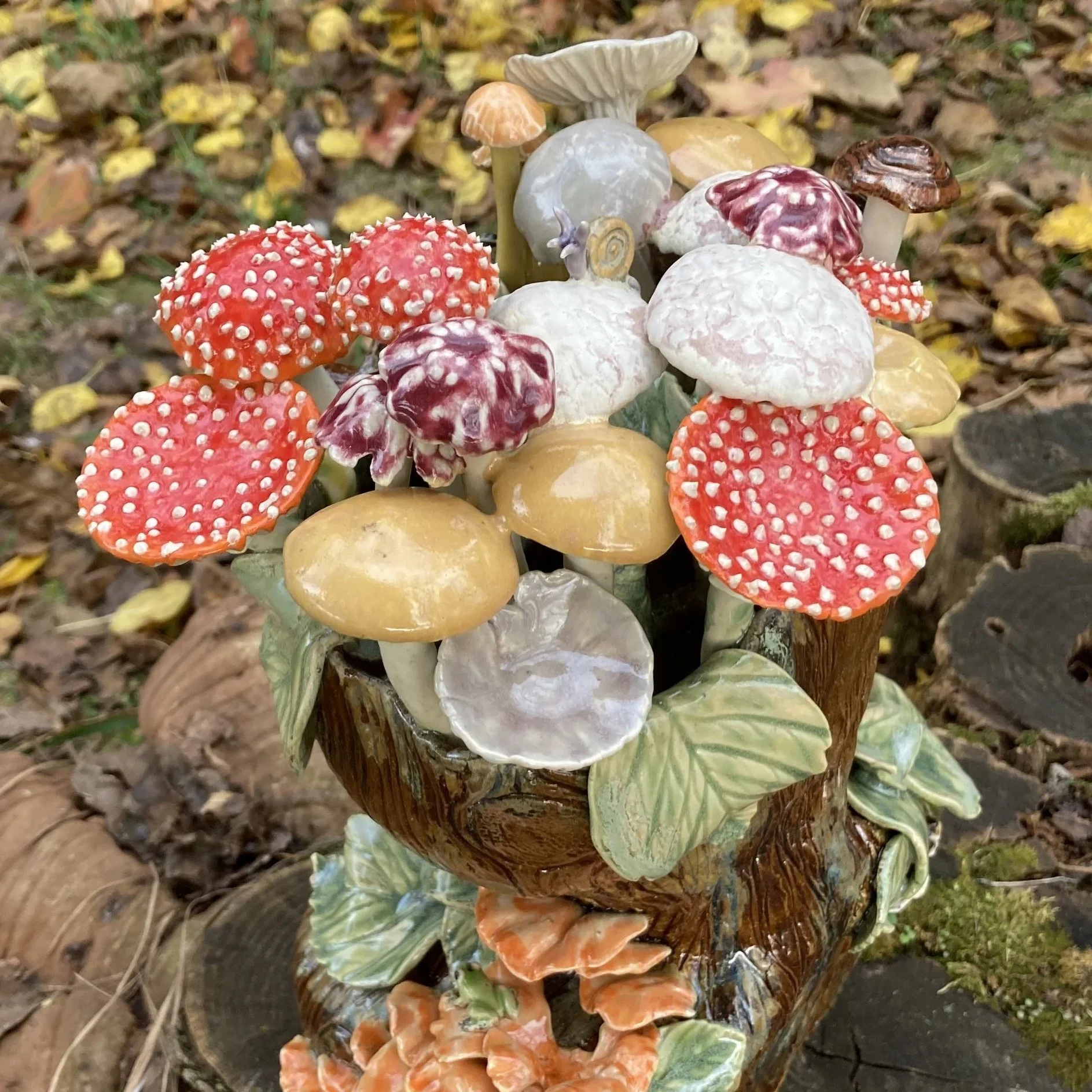 She Dreams of Mycelium, Detail VII