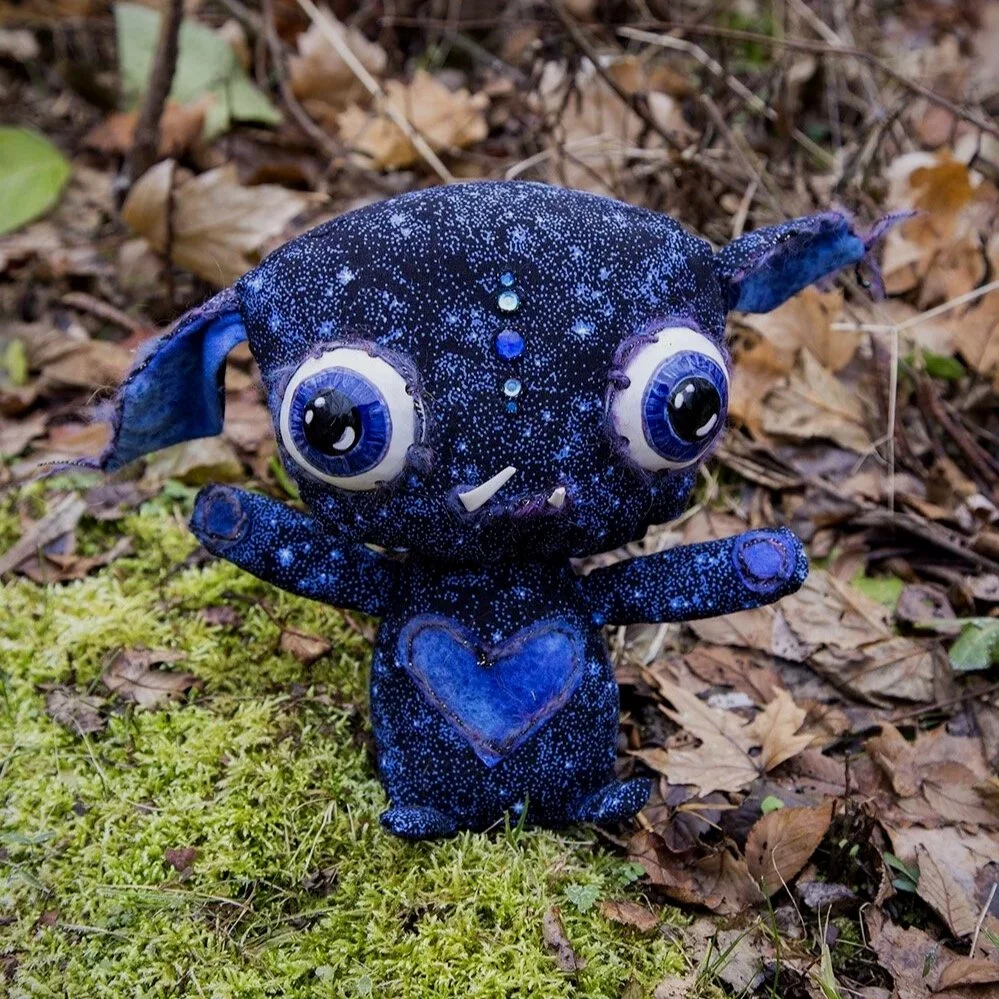 Astral Elemental: Astralove (2), Soft sculpture mixed media, 2019