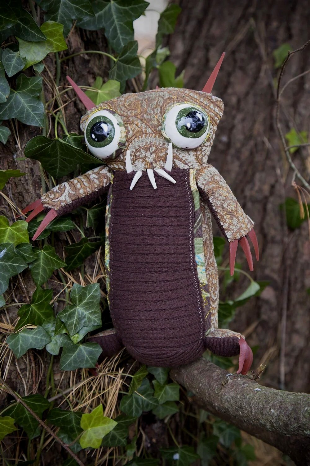 Earth Elemental: Spiketerra (1), Soft sculpture mixed media, 2019