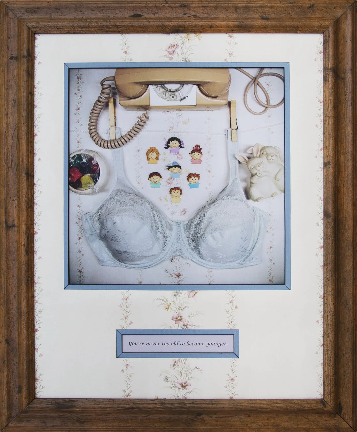 Louella, The EmBRAce Project Series, Mixed media photography, 2020