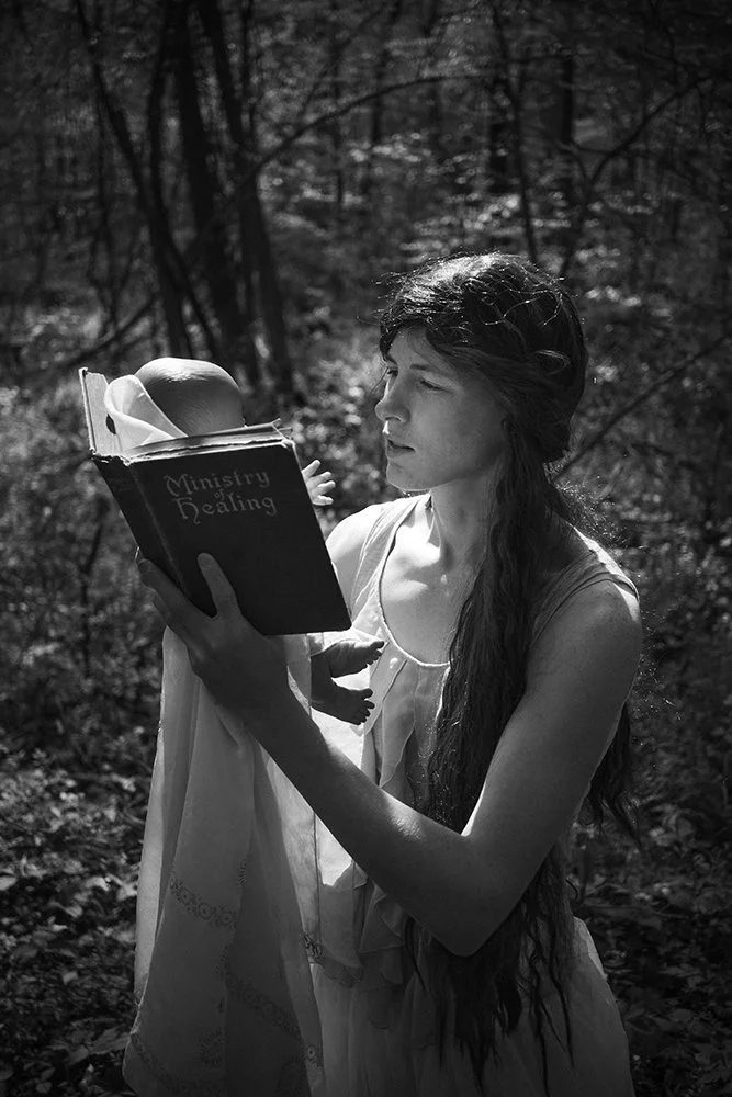 Through Thine Eyes I Glimpse My Wings, In The Garden of The Beasts Series, Digital photography, 2016