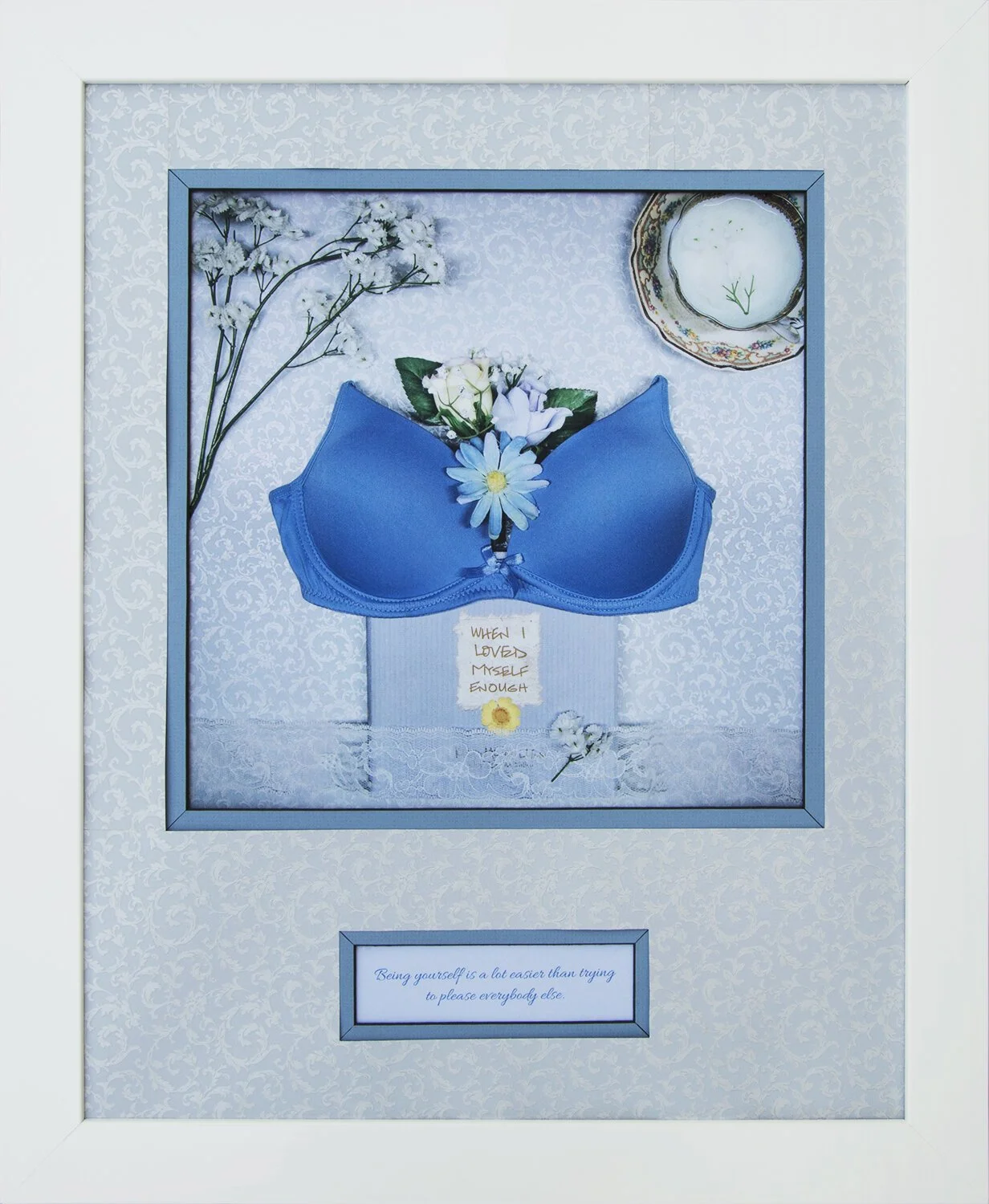 Susanne, The EmBRAce Project Series, Mixed media photography, 2020