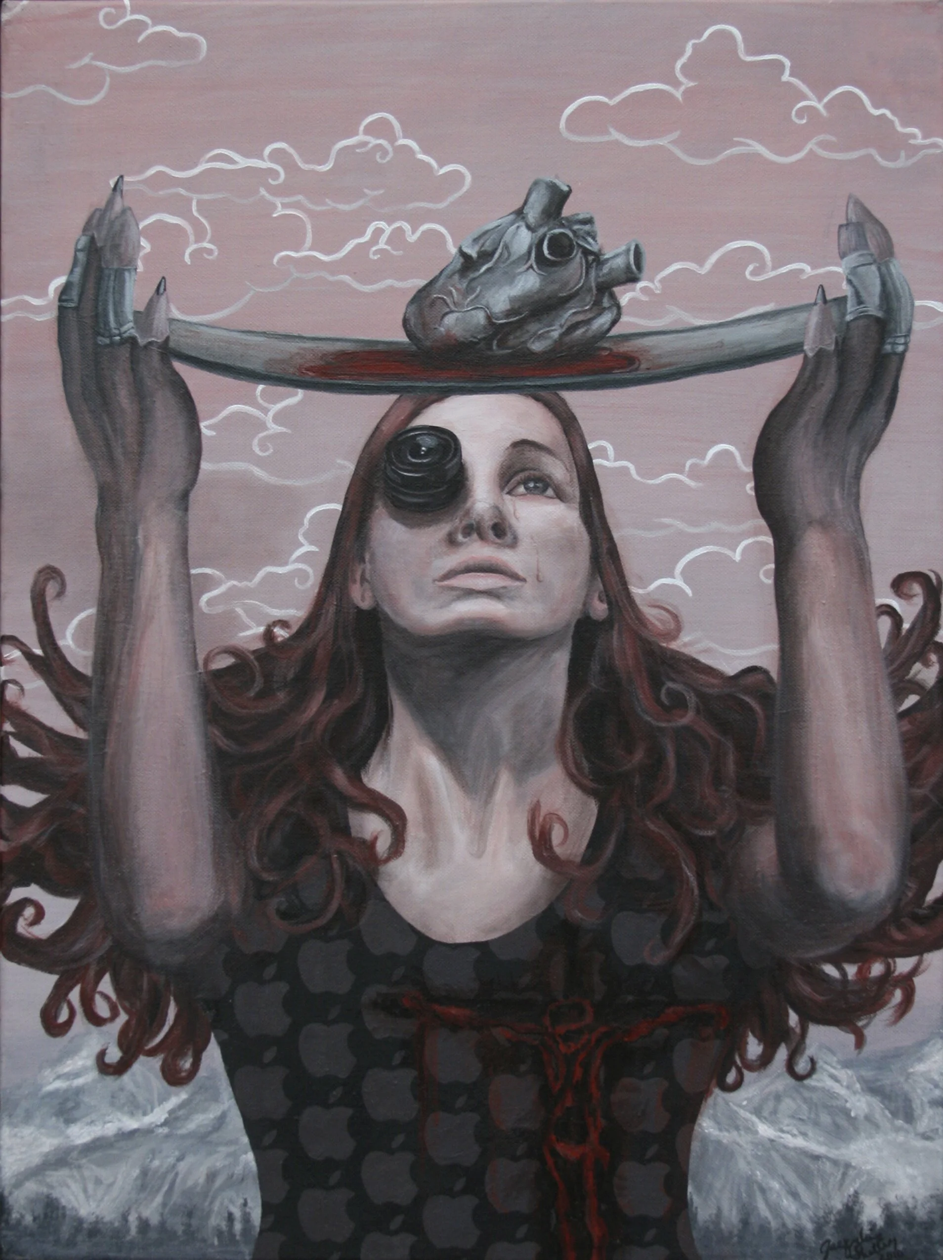 The Potter & The Clay, Acrylic on canvas, 2010