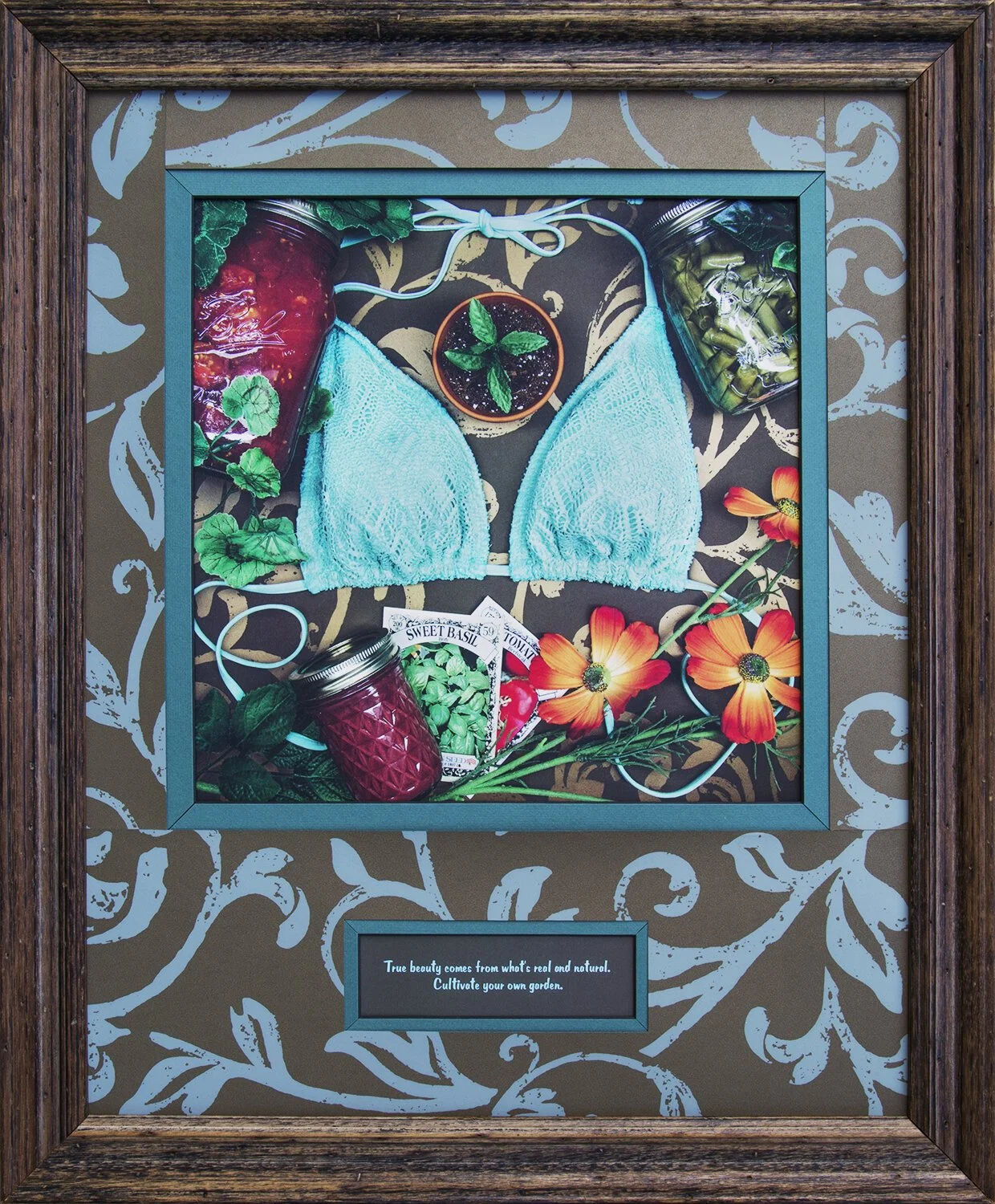 Carmen, The EmBRAce Project Series, Mixed media photography, 2020