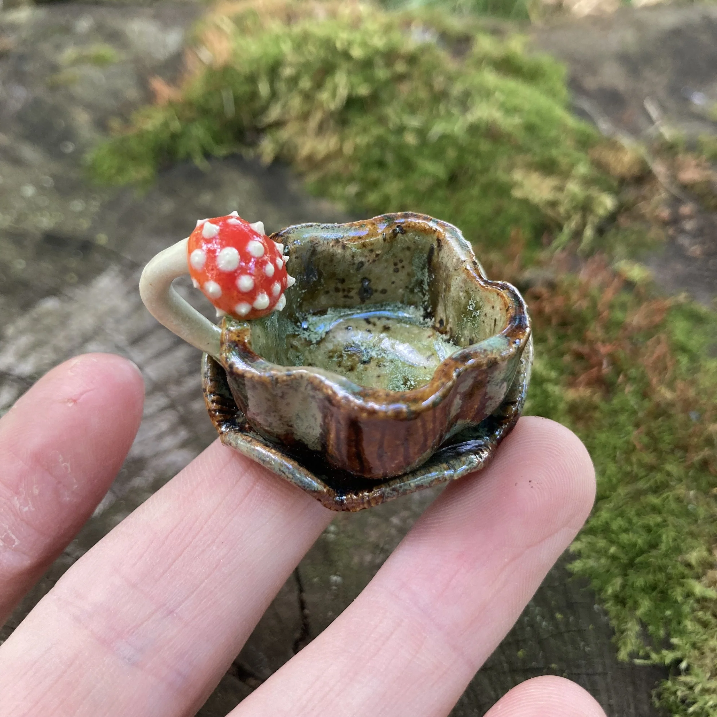 Miniature Amanita Vessel, Summer 2024