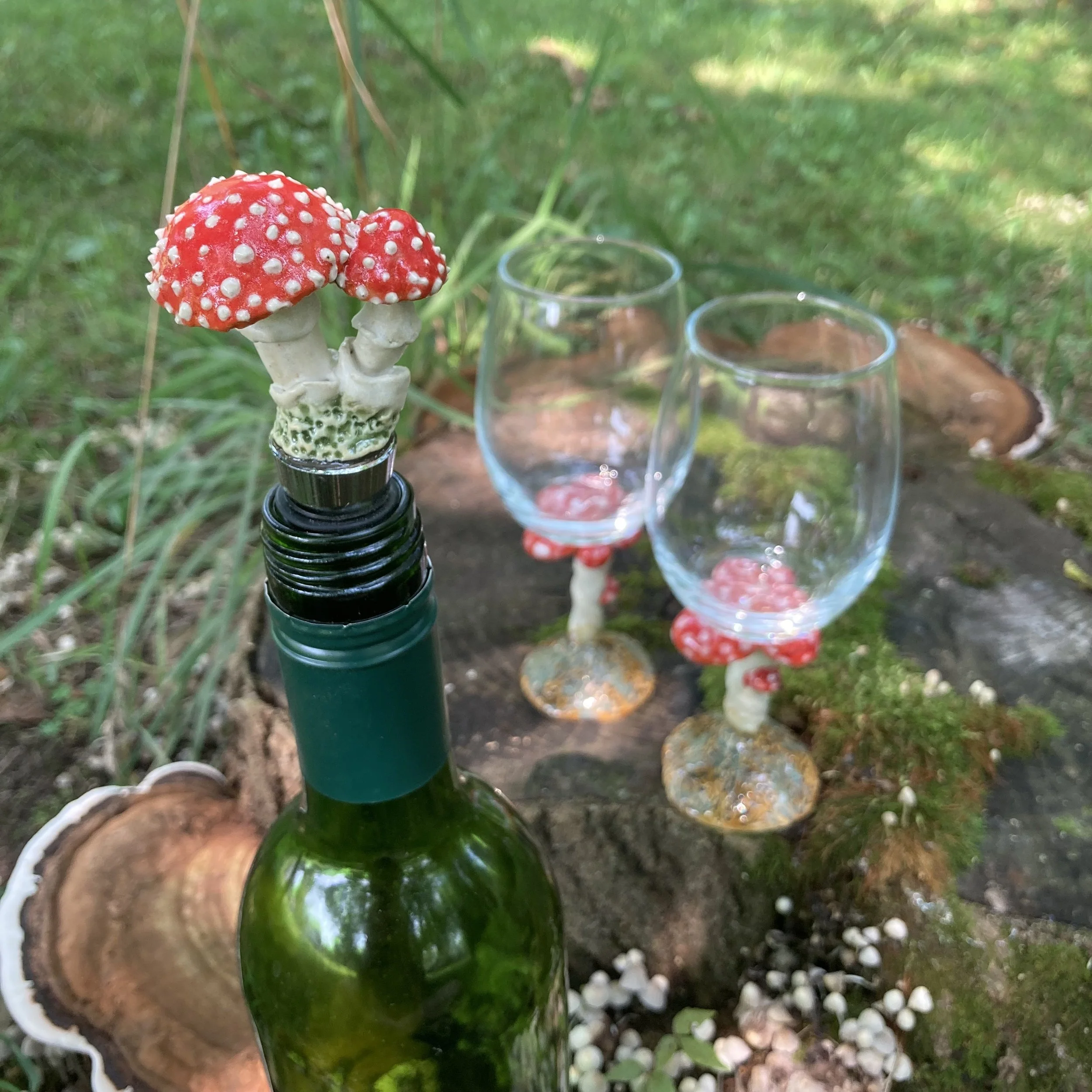 Amanita Wine Cork & Sipping Vessels, Summer 2024