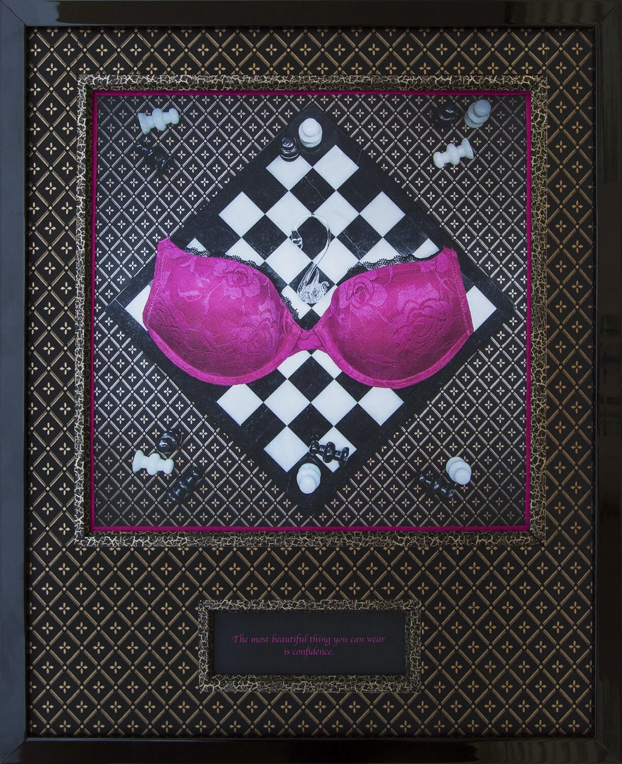 Diana, The EmBRAce Project Series, Mixed media photography, 2020