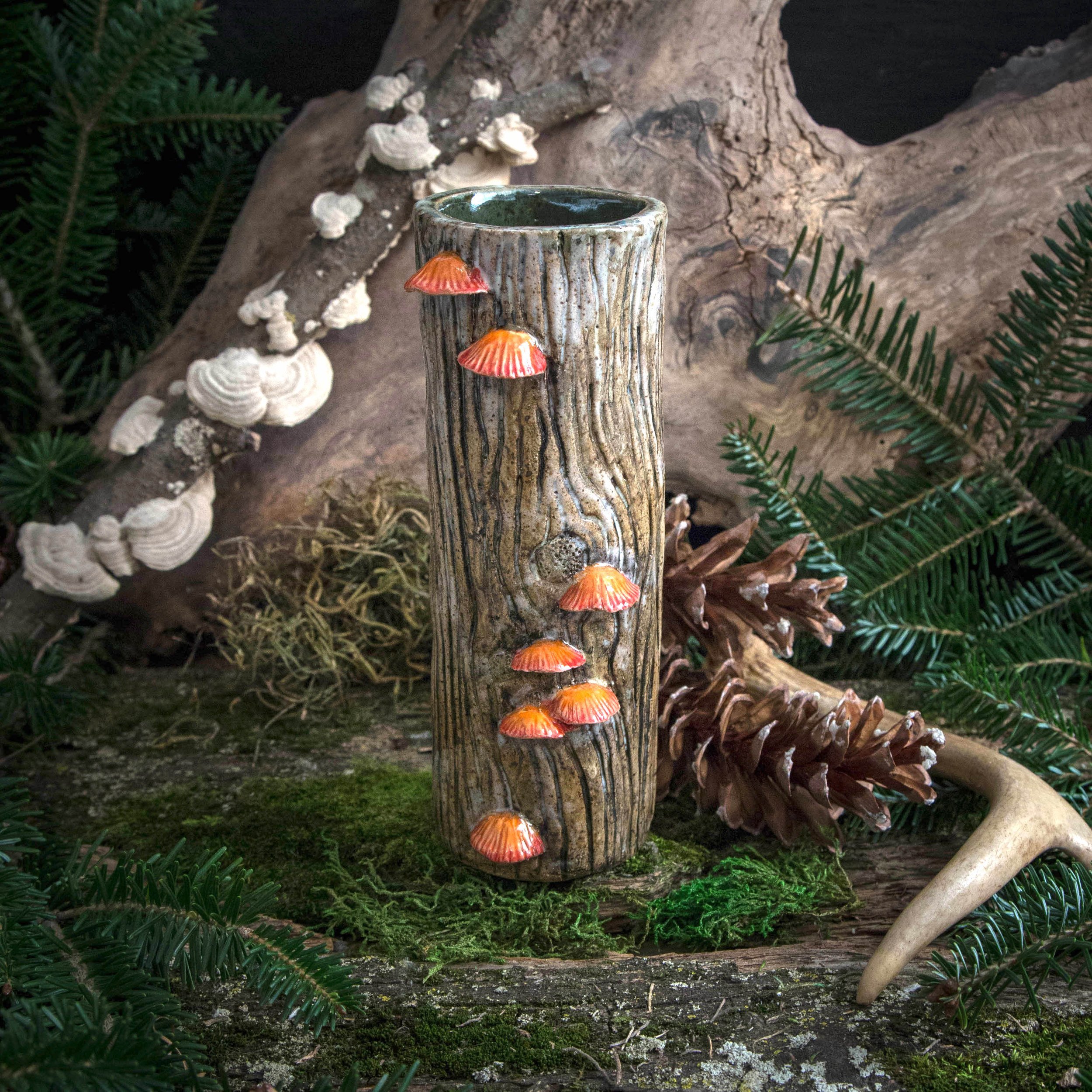 Polypore Branch Vase III, Autumn Season 2023