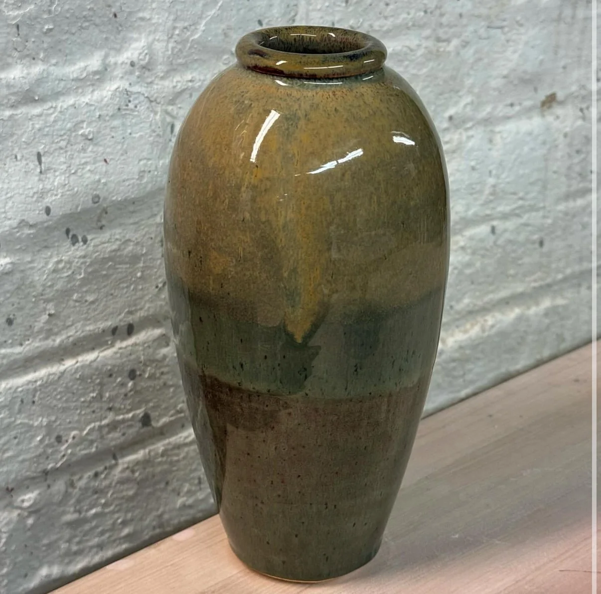 footed vase