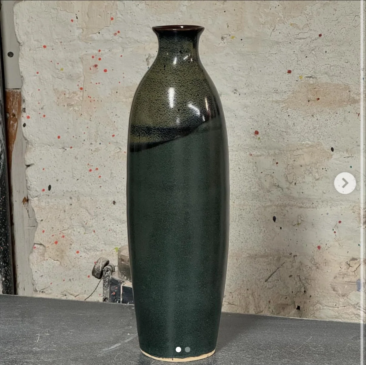 footed vase