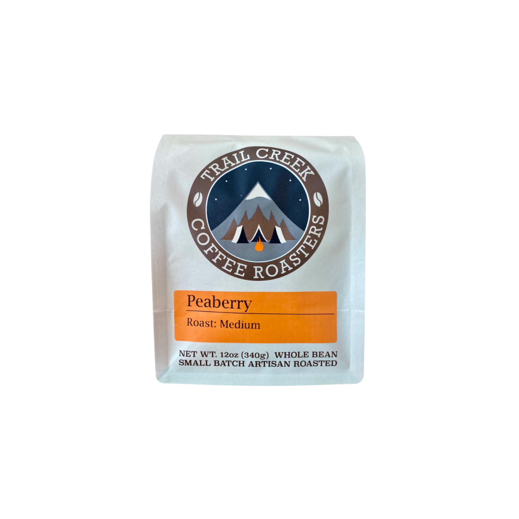 Trail Creek Peaberry Coffee - Medium Roast