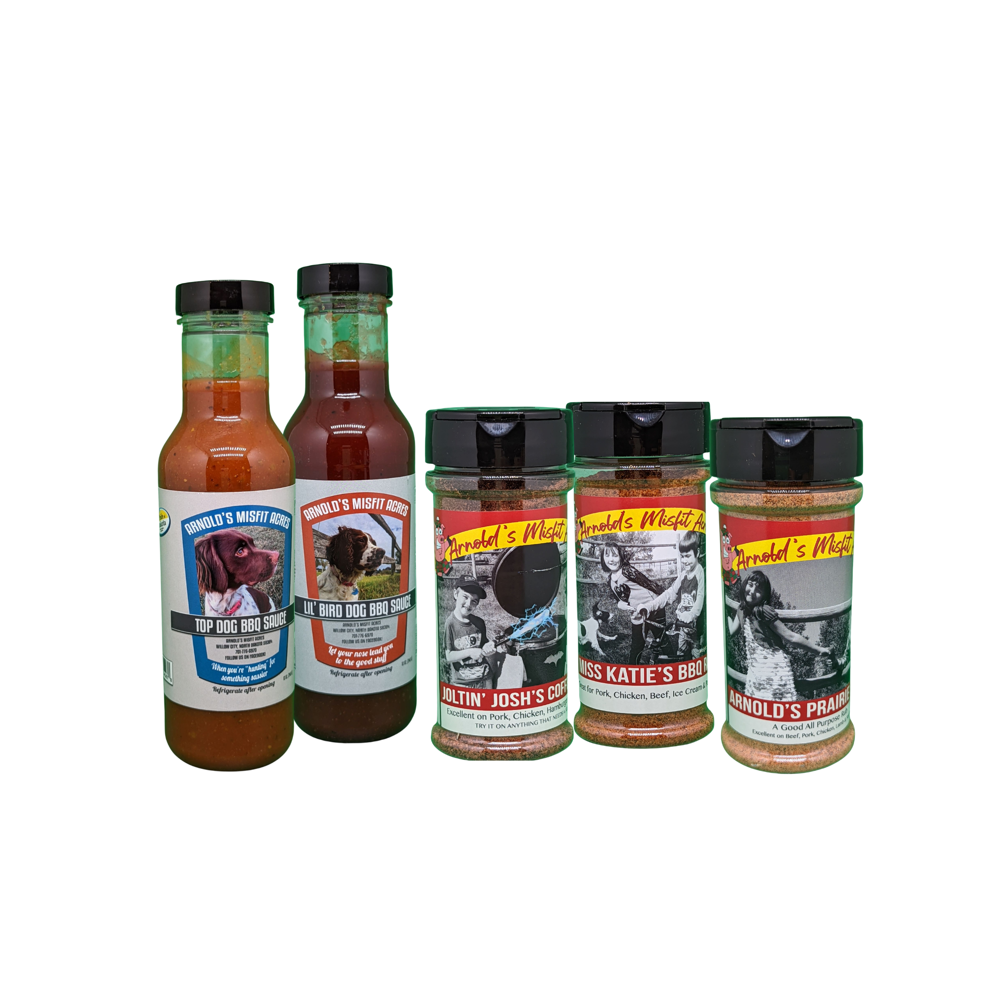 Arnold's Misfit Acres BBQ Sauce & Rub Duo